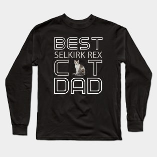 Best Selkirk Rex Cat Dad Long Sleeve T-Shirt